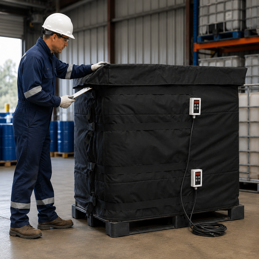 1000L IBC Container Heater with Digital Controller for Efficient Fluid Heating