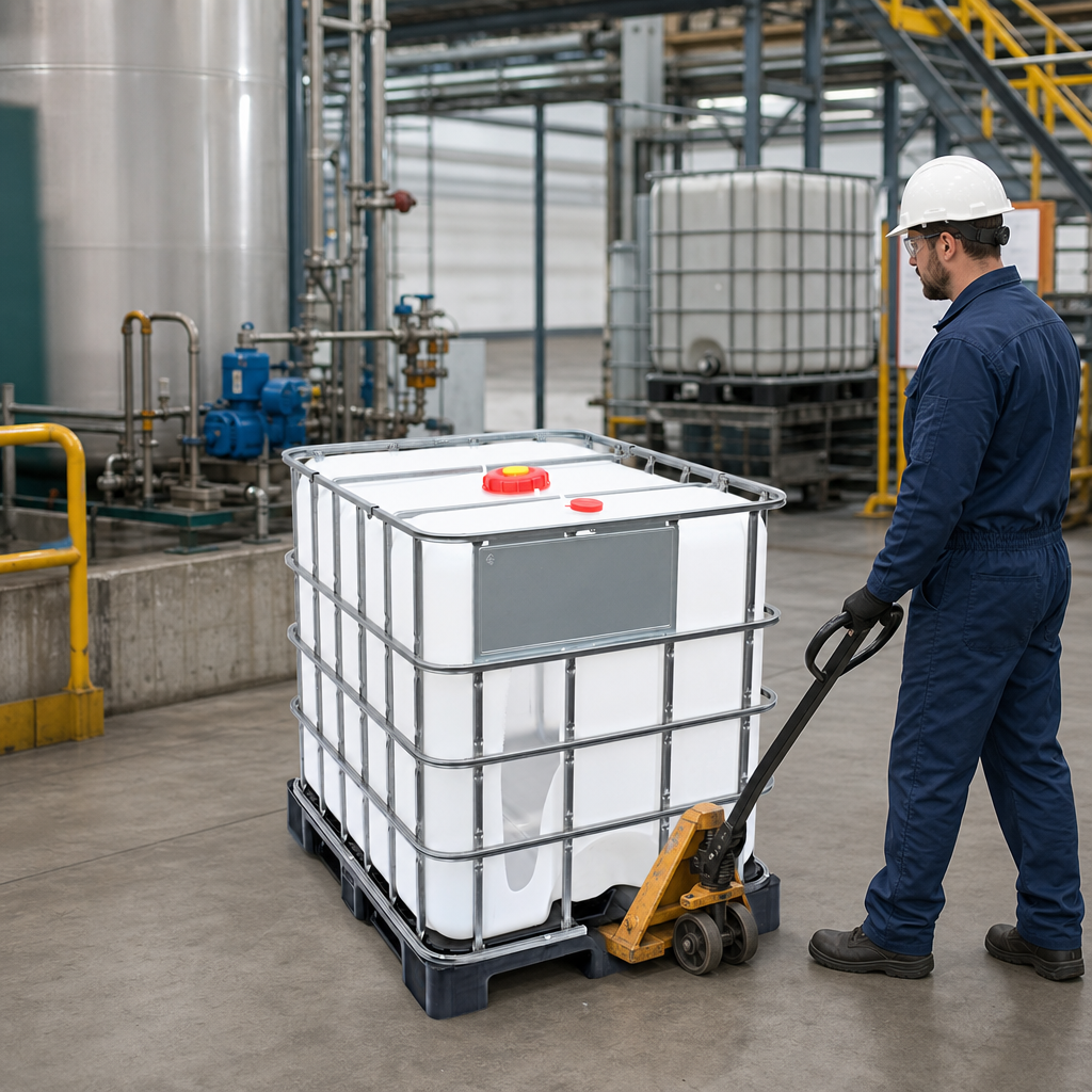 1000L IBC Container with CDS Dip-Tube – Eco Range (Ideal for AdBlue)