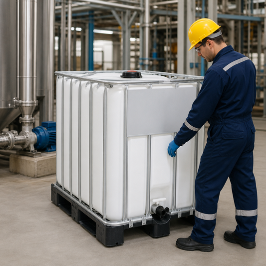 640 Litre IBC Container with 2 Inch Valve for Industrial Use