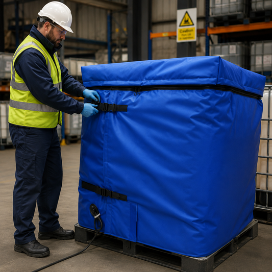 Heated IBC Jacket for 1000L IBC Tanks, Fixed 40°C