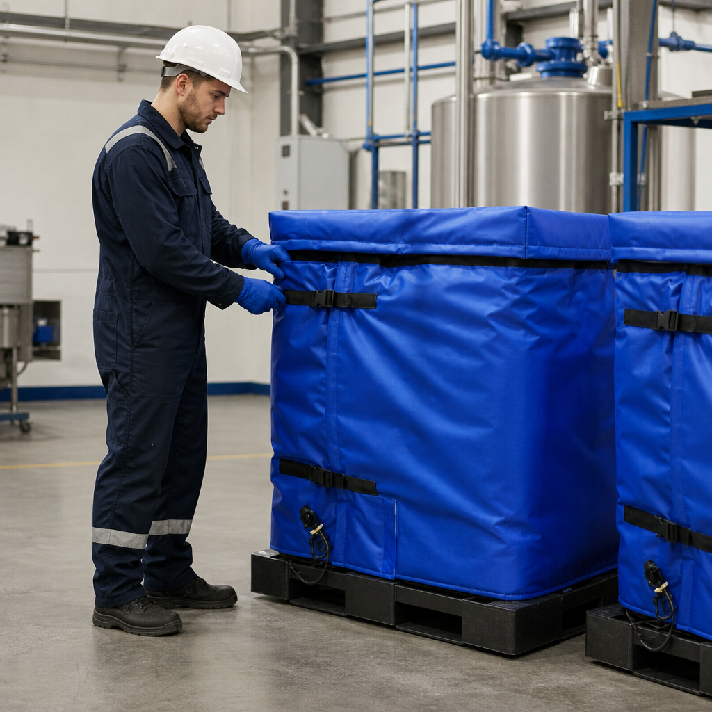 Heated IBC Jacket for 1000L IBC Tanks, Fixed 40°C