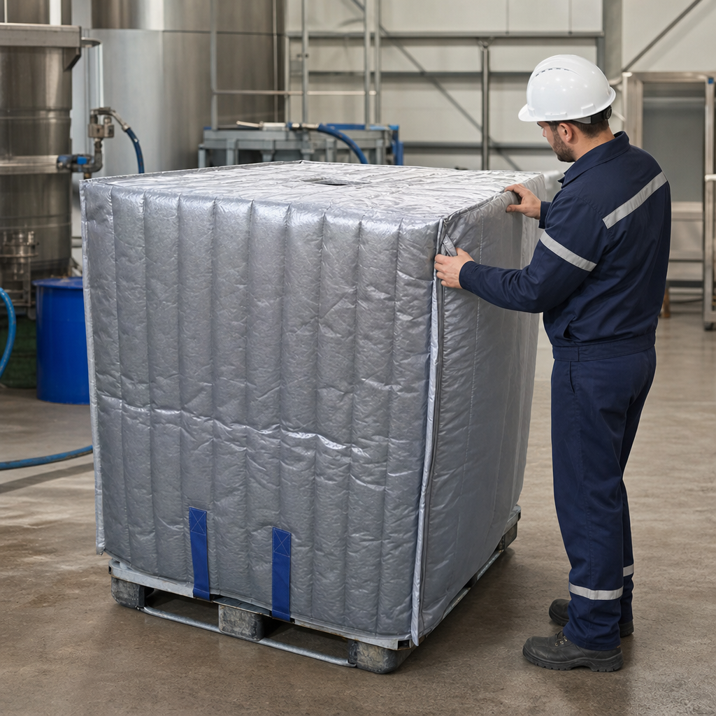 Insulated IBC Jacket for 1000L IBC Tanks