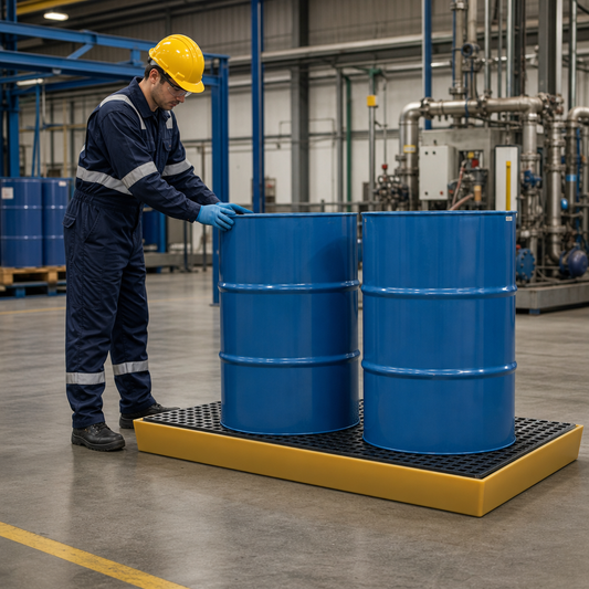 PE Containment Flooring for Spill Protection in Work Environments - 1350kg Load Capacity