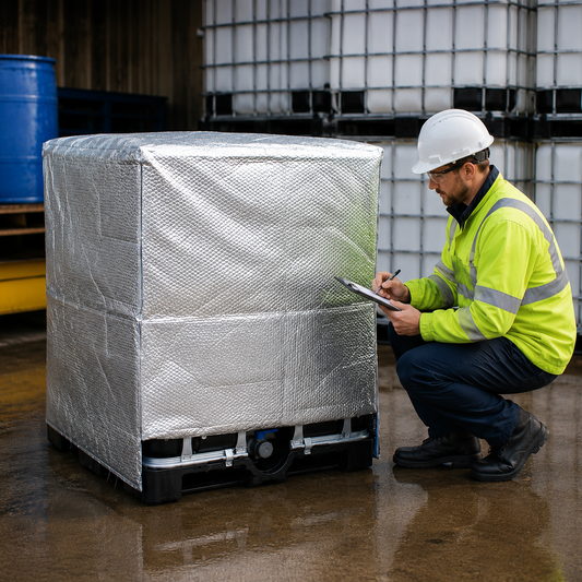Thermal IBC Cover for Year-Round Protection